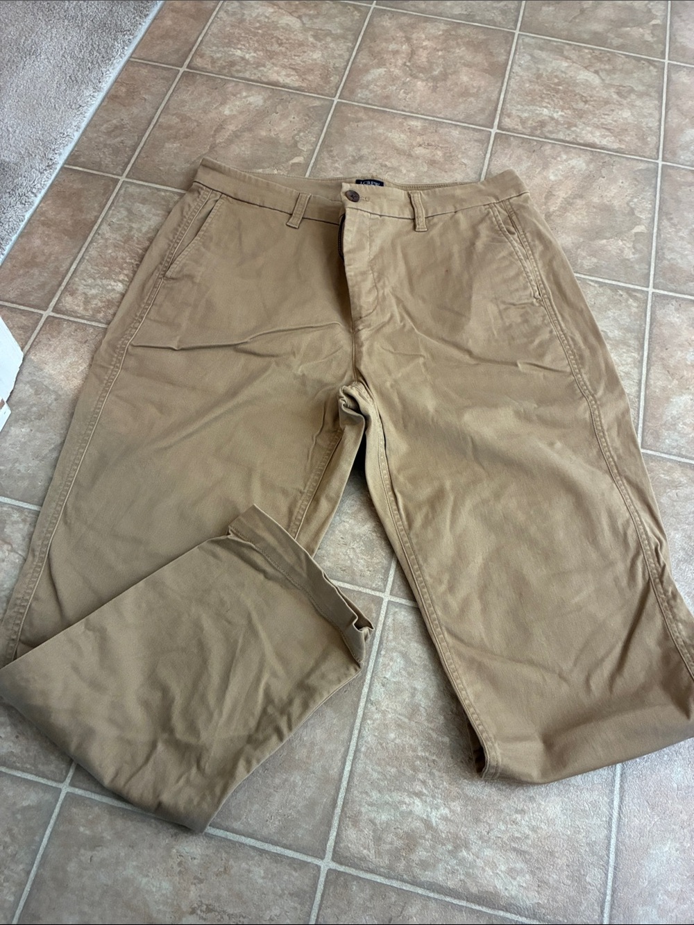 J. Crew Khaki Tan Chino Pants